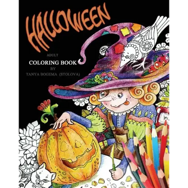 Halloween!: Adult Coloring Book