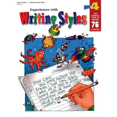 Experiences with Writing Styles Reproducible Grade 4
