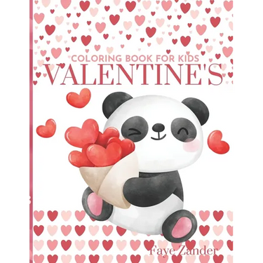 Valentine's: Coloring Book For Kids