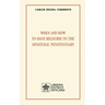 When and how to have recourse to the Apostolic Penitentiary
