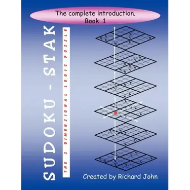 Sudoku-Stak: The 3-Dimensional Logic Puzzle -- Book 1