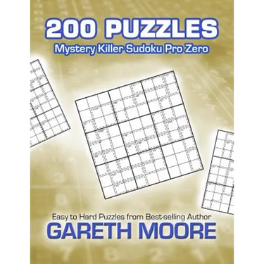 Mystery Killer Sudoku Pro Zero: 200 Puzzles