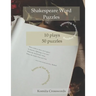 Shakespeare Word Puzzles