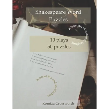 Shakespeare Word Puzzles