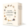 Our Little Library: A Foundational Language Vocabulary Board Book Set for Babies, Including Farm & Forest Animals, Fruits & Veggies, Toys & More