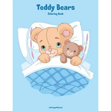 Teddy Bears Coloring Book 1