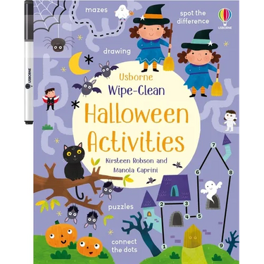 Wipe-Clean Halloween Activities: A Halloween Book for Children
