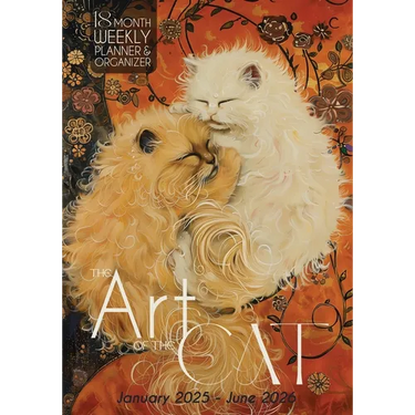 The Art of the Cat 18 Month Weekly Planner and Organizer