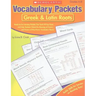 Vocabulary Packets: Greek & Latin Roots