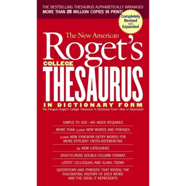New American Roget's College Thesaurus in Dictionary Form (Revised & Updated)