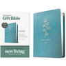 Premium Gift Bible Nlt, Filament Enabled (Leatherlike, Teal Cross, Red Letter)
