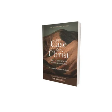 Niv, Case for Christ New Testament with Psalms and Proverbs, Pocket-Sized, Paperback, Comfort Print: Investigating the Evidence for Belief