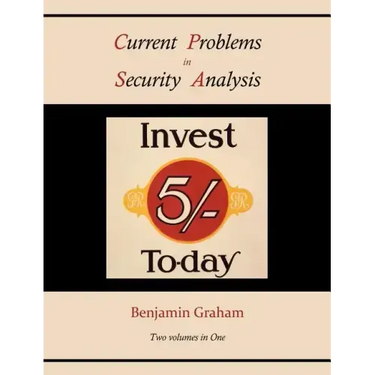 Current Problems in Security Analysis (Two volumes in One)