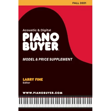 Piano Buyer Model & Price Supplement / Fall 2021
