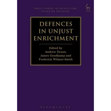 Defences in Unjust Enrichment