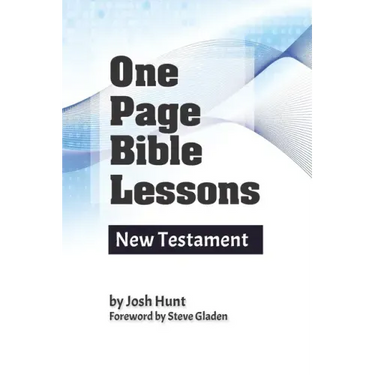 One Page Bible Lessons: New Testament