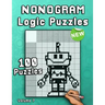 Nonogram Logic Puzzles: Challenging Hanjie puzzle collection with japanese picture riddles Fun brain teaser for everyone