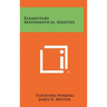 Elementary Mathematical Analysis
