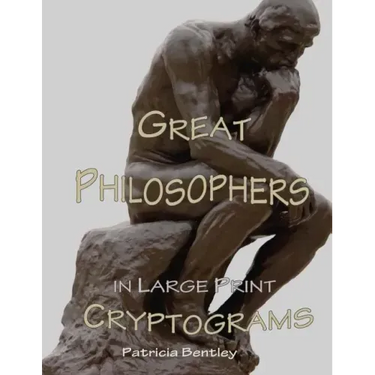 Great Philosophers in Large Print Cryptograms
