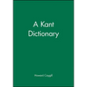 A Kant Dictionary
