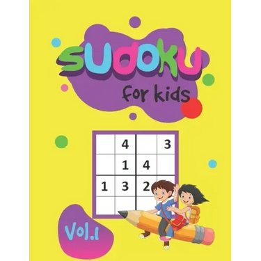 Sudoku For Kids Vol.1: Puzzle book for kids 300 puzzles and solutions 6x6 puzzles Easy and Fun Activity books for children