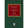 Obion County, Tennessee Court of Pleas and Quarter Sessions, 1834-1836