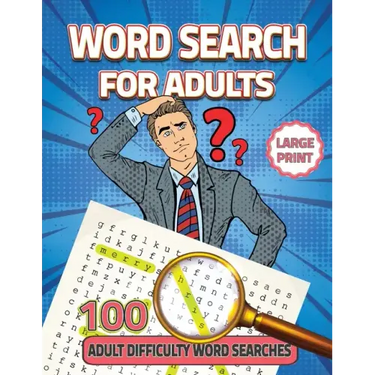 Word Search for Adults Large Print