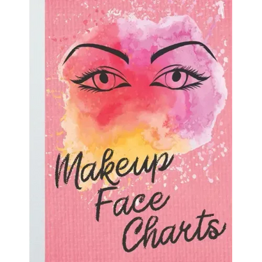 Makeup Face Charts Book: Double Sided Makeup Face Chart Sheets for Makeup Artist Hobbyists Enthusiasts Professional and Amateur