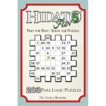 Hidato fun 5: 203 New Logic Puzzles