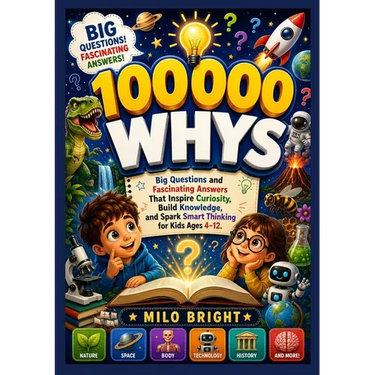 100,000 Whys: Big Questions and Fascinating Answers That Inspire Curiosity, Build Knowledge, and Spark Smart Thinking for Kids Ages 4-12.