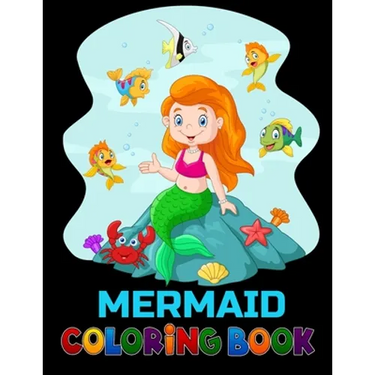 Mermaid coloring book: 50 pictures for Kids to colour