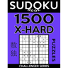 Sudoku Book 1,500 Extra Hard Puzzles: Sudoku Puzzle Book With Only One Level of Difficulty