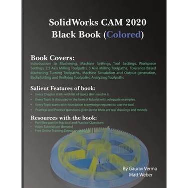 SolidWorks CAM 2020 Black Book (Colored)