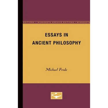Essays in Ancient Philosophy
