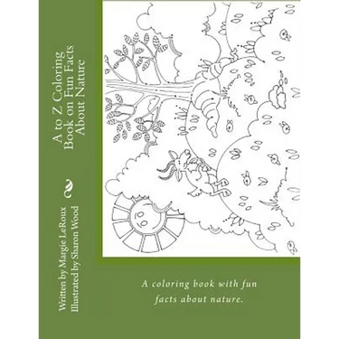 A to Z Coloring Book on Fun Facts About Nature