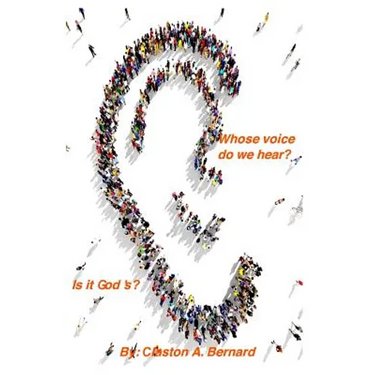 Whose voice do we hear, is it God's?