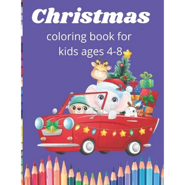 Christmas Beautiful Coloring Book: Christmas designs on Gorgeous Colours