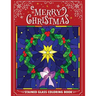 Merry Christmas Stain Glass Coloring Book: Fun, Easy, and Relaxing Coloring Pages for Adults