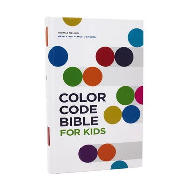 Nkjv, Color Code Bible for Kids, Hardcover, Comfort Print