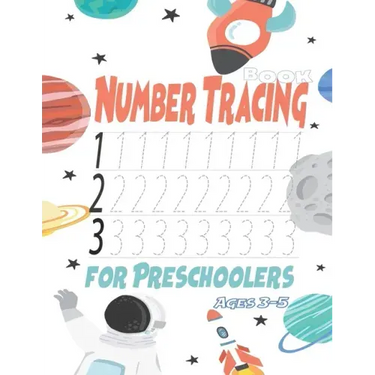 Number Tracing Book for Preschoolers Ages 3-5: Trace Numbers Practice Workbook for Preschoolers and Kids Ages 3-5, Math Activity Book