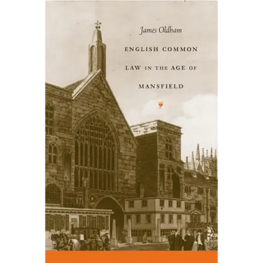English Common Law in the Age of Mansfield