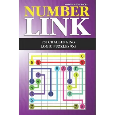 Number Link: 250 Challenging Logic Puzzles 9x9