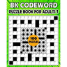 BK Codeword puzzle book for adults 3: codebreaker puzzle book for adults & seniors - 100 Puzzle from (BK Bouchama)