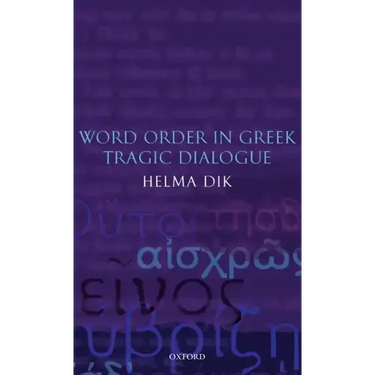 Word Order in Greek Tragic Dialogue