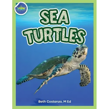 Sea Turtles Activity Workbook ages 4-8