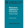 Relevance Relations in Discourse