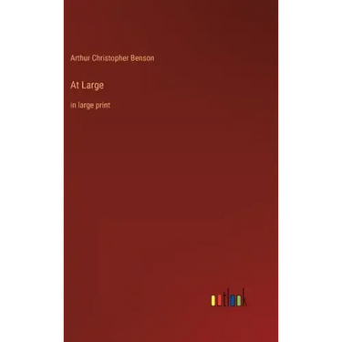 At Large: in large print