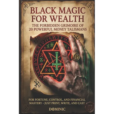 Black Magic for Wealth: 20 Powerful Money Talismans: For Fortune, Control, and Financial Mastery - Just Print, Write, and Cast