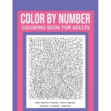 Color By Number Coloring Book For Adults: Stress Relieving And Relaxing Designs!