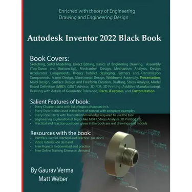 Autodesk Inventor 2022 Black Book